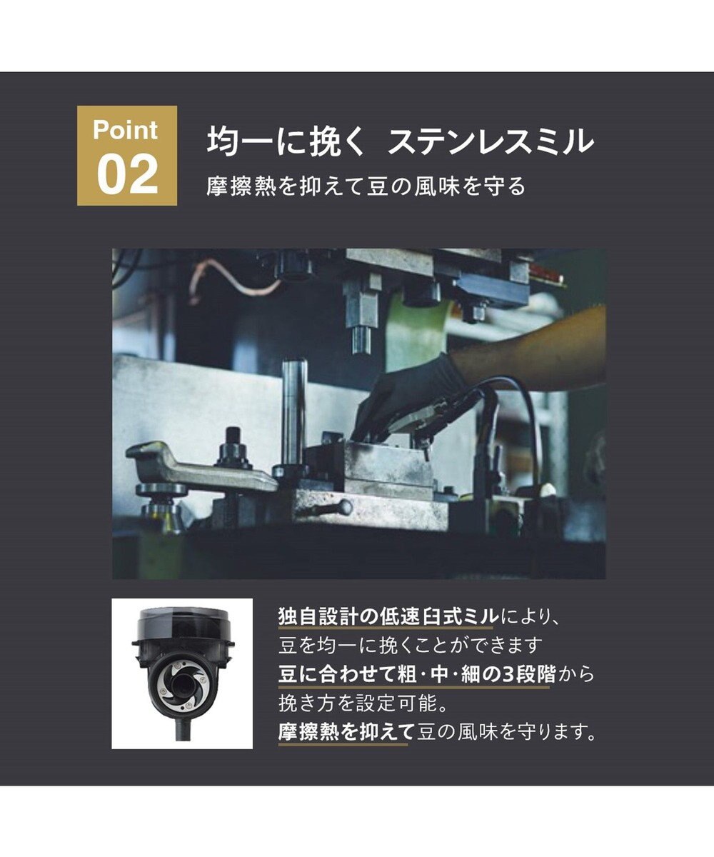 YAMATO テーブル＆キッチン 【TWINBIRD】全自動コーヒーメーカー（6杯用）  ブラック  CM-D465B 