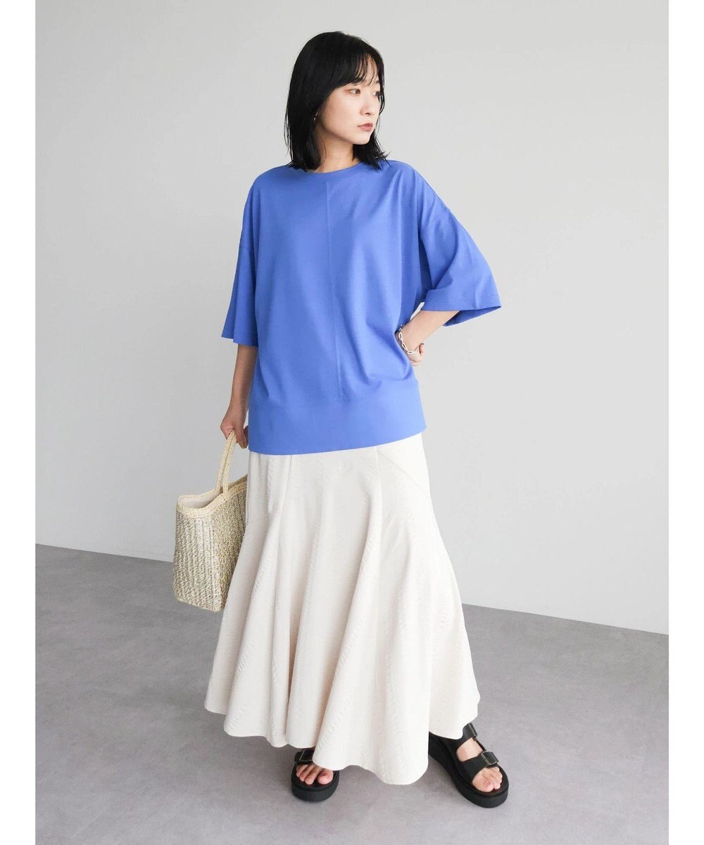 Green Parks 接触冷感裾リブＴシャツ 