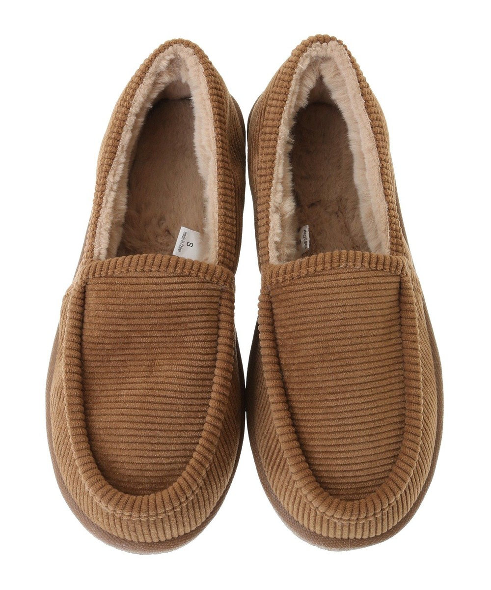 Green Parks ・ｒｉｃｈ　ｂｌｕｅ　コーデュロイスリッポン 