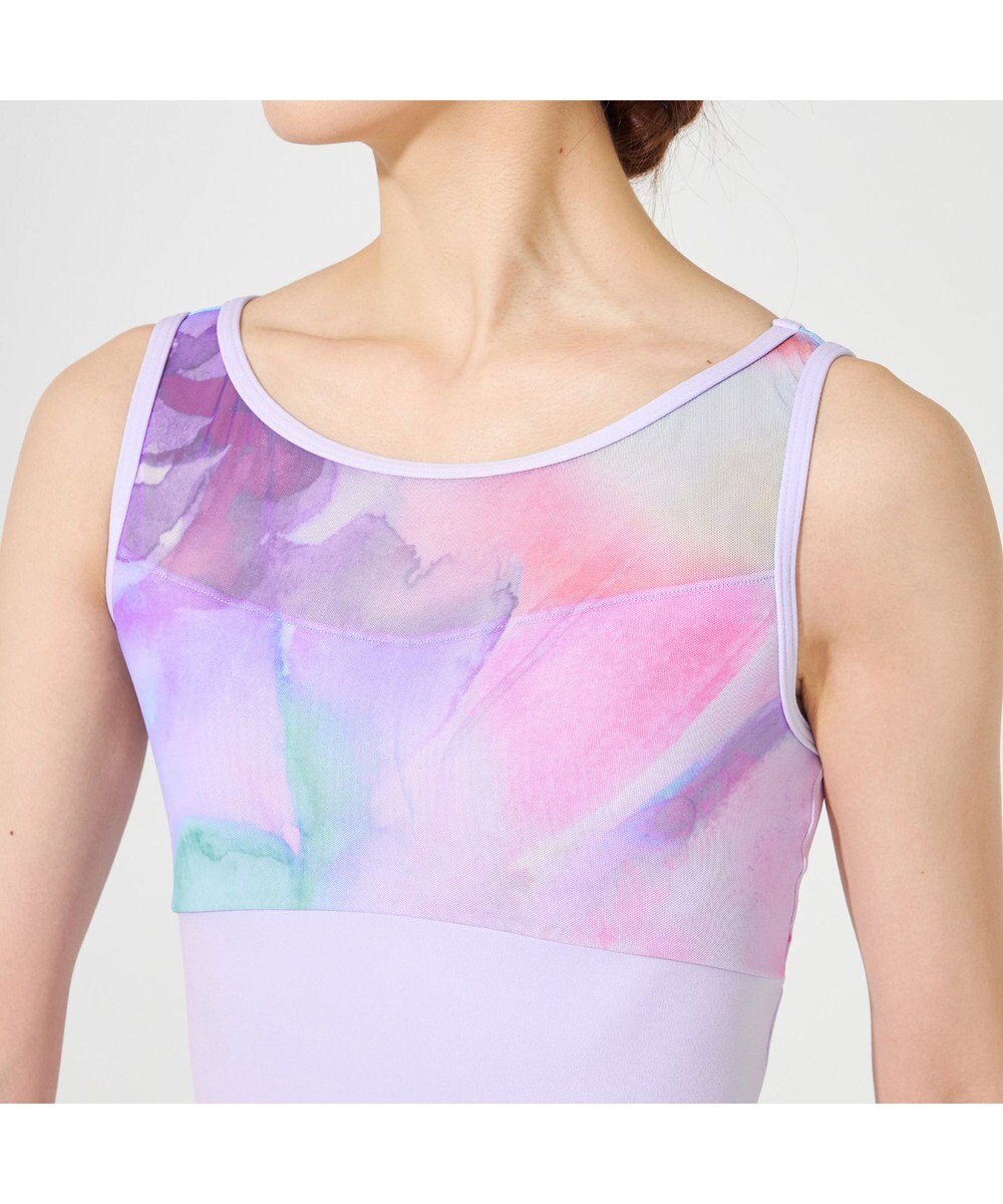 Chacott 【NOZOMI YUASA】ノースリーブレオタード 