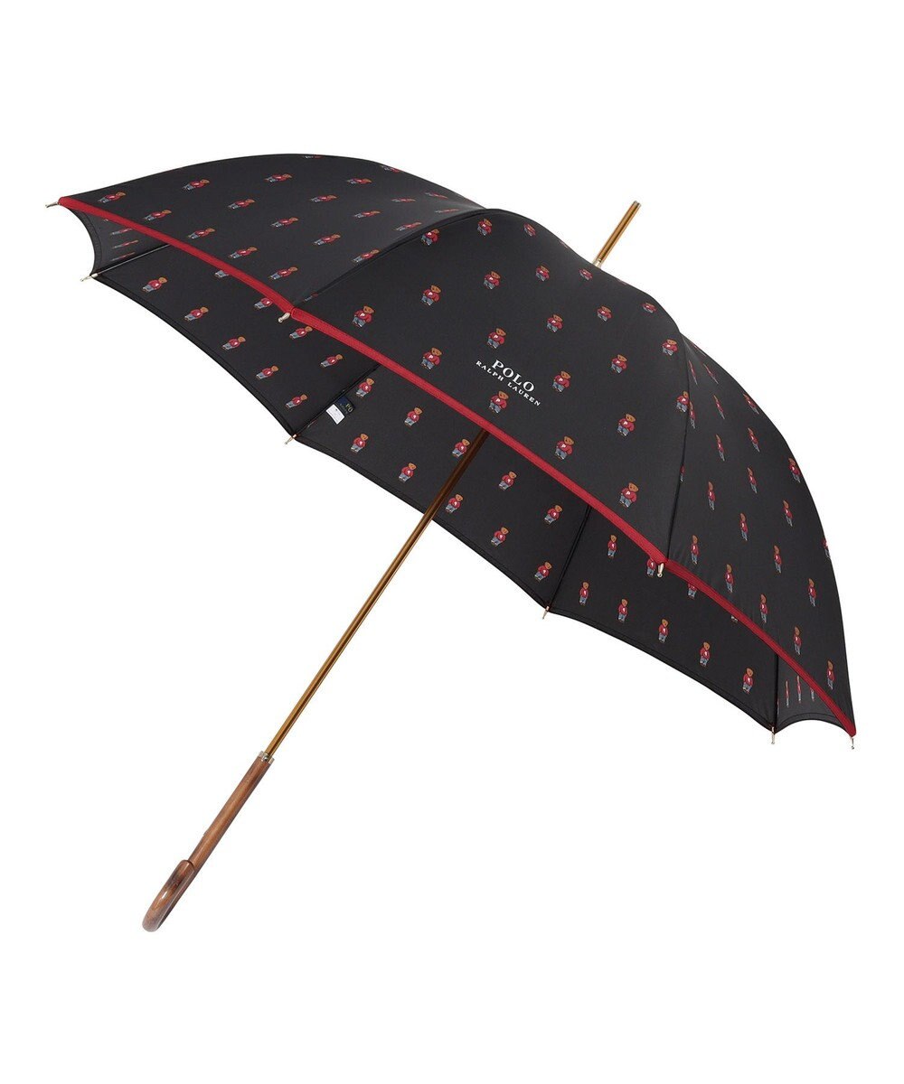MOONBAT POLO RALPH LAUREN 長傘 FLAG BEAR ツイル 