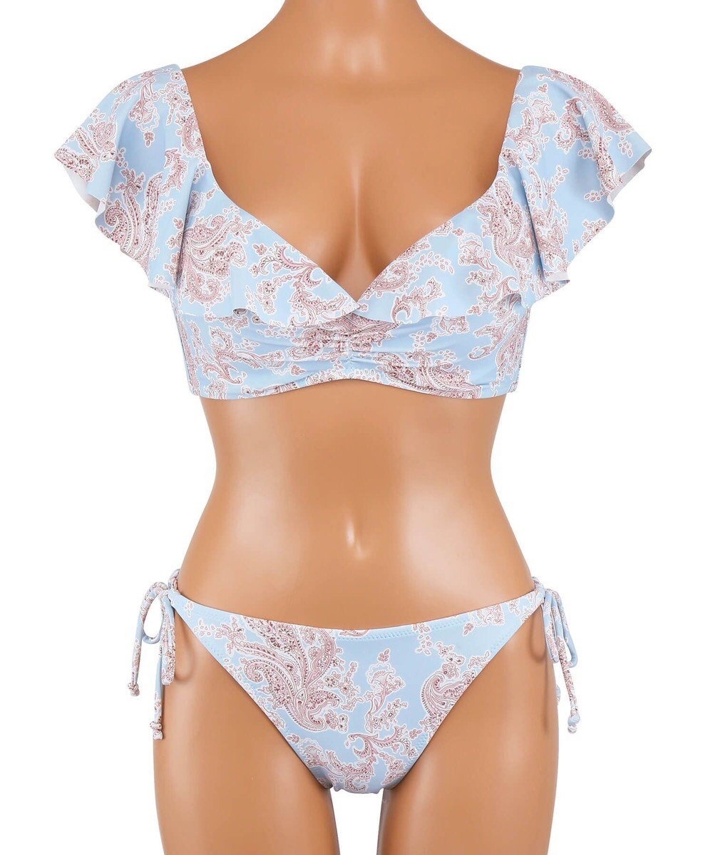 San-ai Resort（三愛水着楽園） 【SALE】軽い着け心地でしっかり盛れる【楽盛り水着】　ワイヤービキニ 