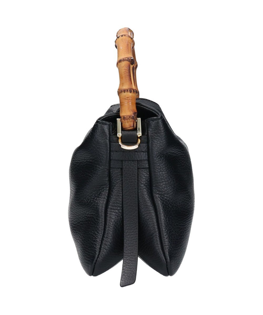 INTER-CHAUSSURES 【LORISTELLA】バンブーハンドルソフトレザーハンドバッグ 