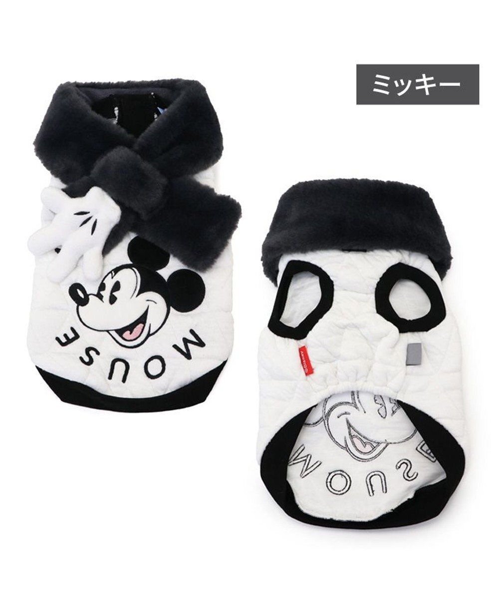 PET PARADISE ディズニー ミッキーマウス マフラー付き トレーナー 小型犬 