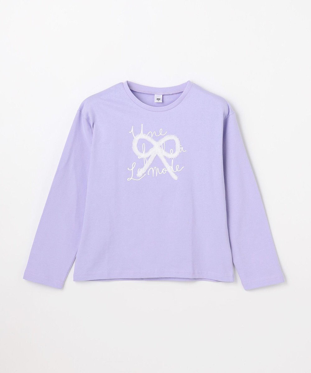ANY KIDS 【綿100%】リボンアソート 長袖Tシャツ 
