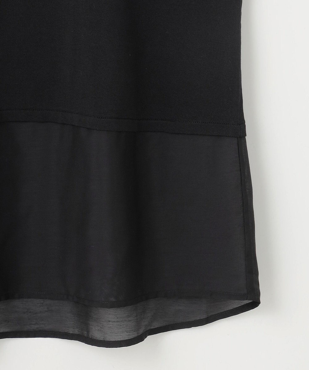 J.PRESS LADIES L 【洗える・抗菌防臭】FABRIC コンビ ニット 