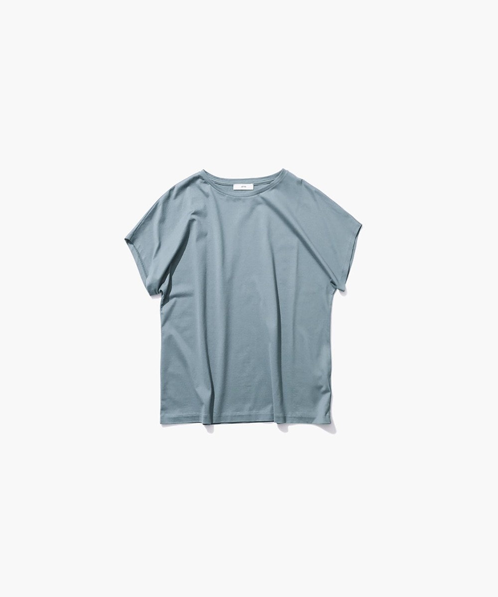 ATON SUVIN 60/2 | キャップスリーブTシャツ 