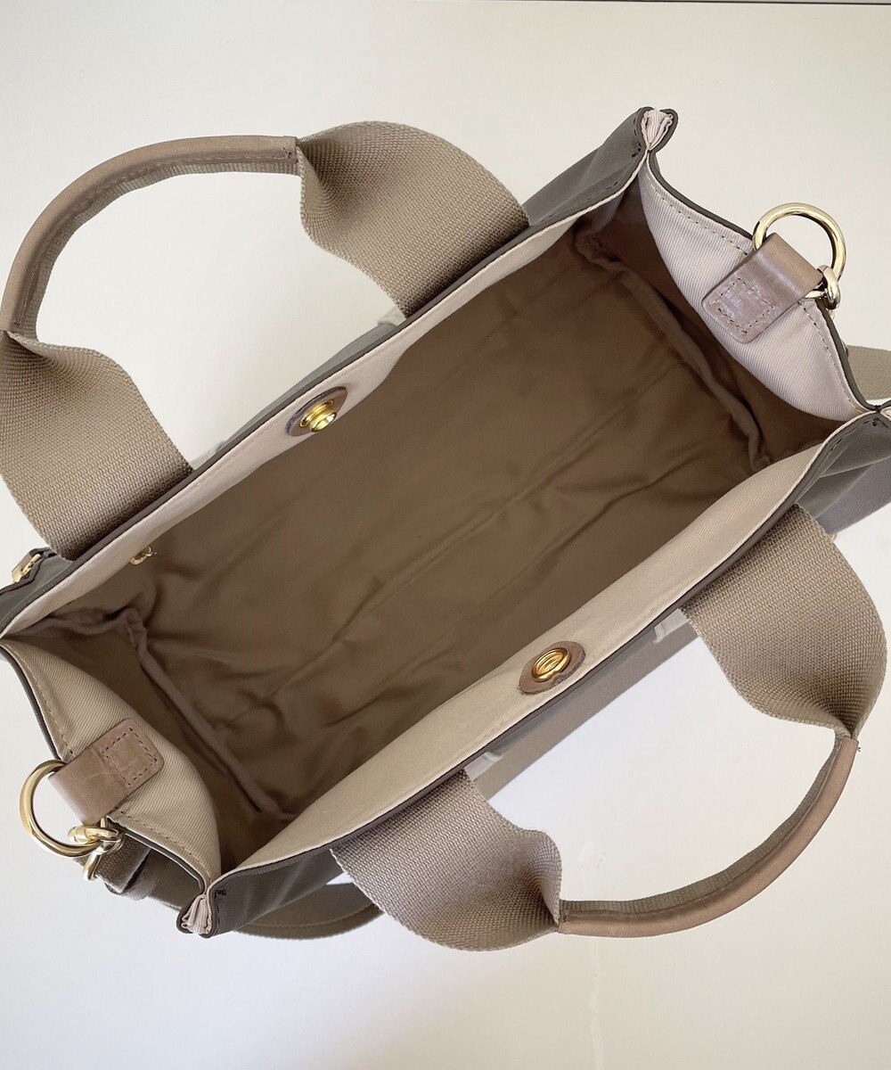 Hekhèr Le Style de Vie 新色追加【日本製 / 2WAY】PUコートコットンキャンバス トートバッグ medium 