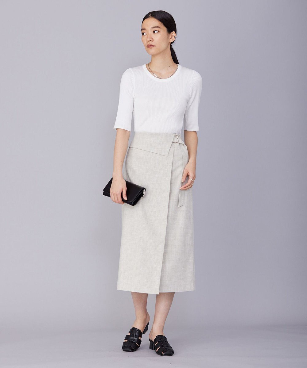 ICB 【洗える】４×２リブ プルオーバー 