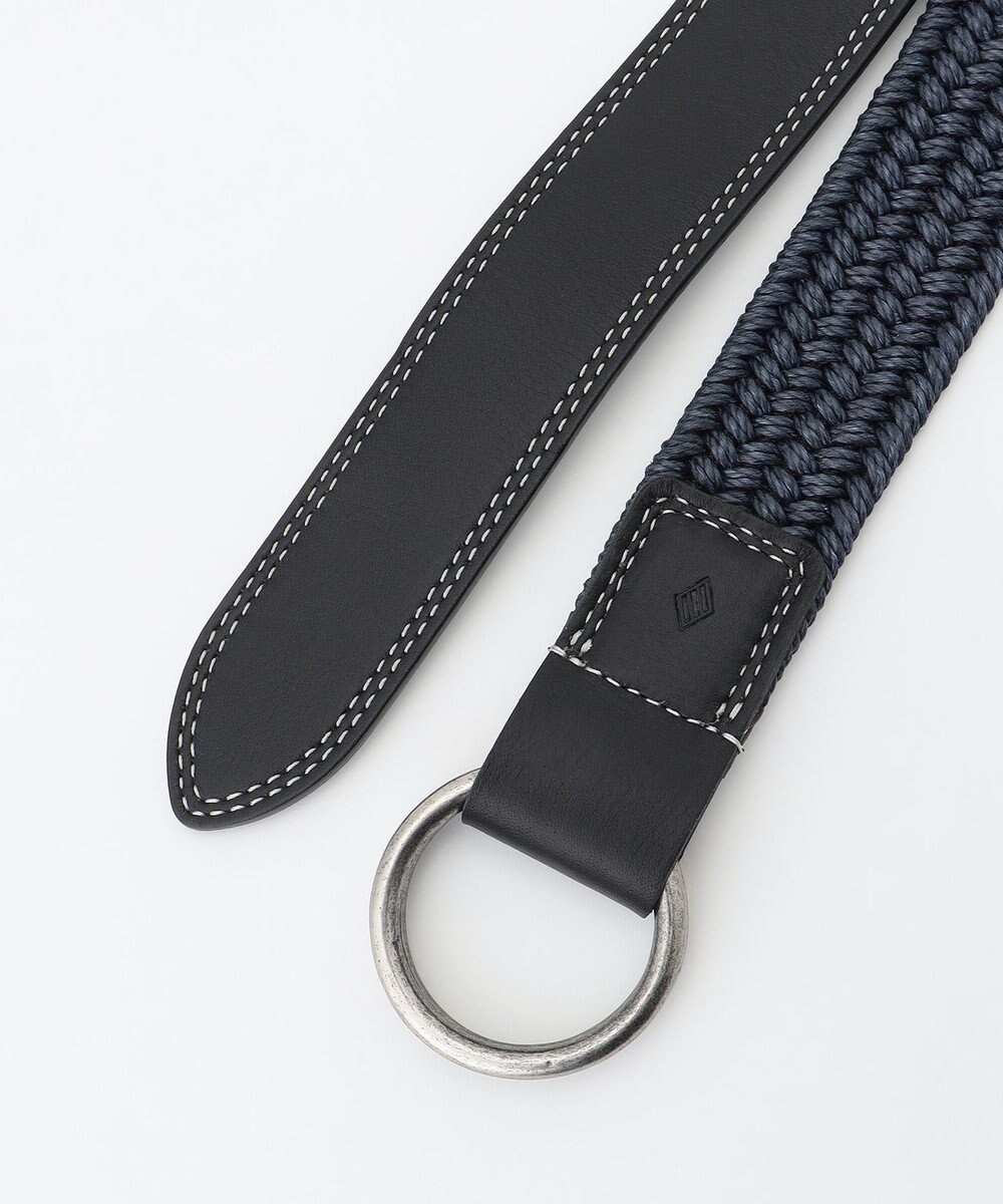 JOSEPH ABBOUD 【イタリア素材・ストレッチ・日本製】 ストレッチリネン ベルト 