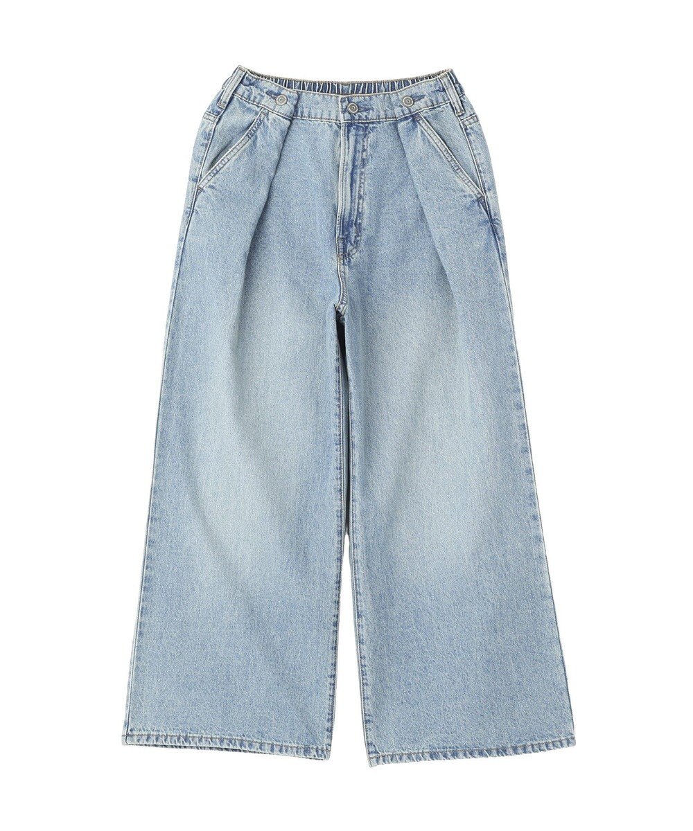 earth music&ecology ポケットレースデニムパンツ 