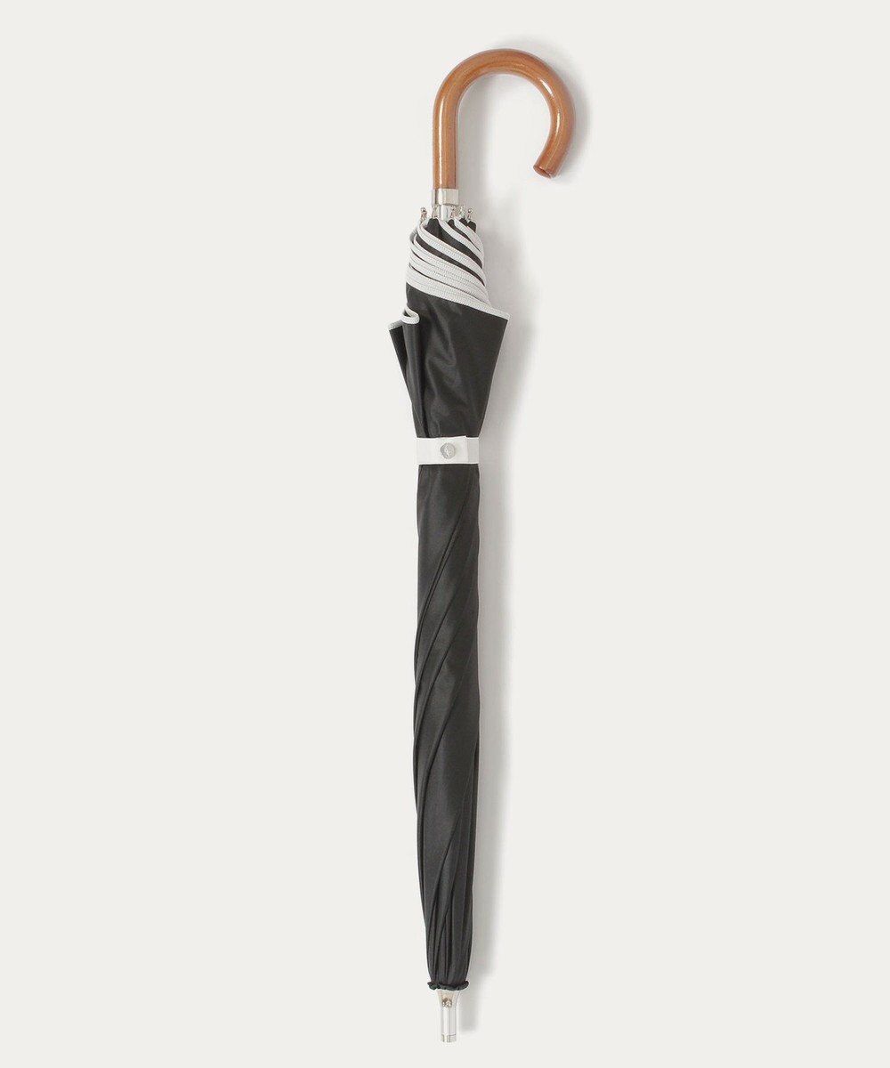 MOONBAT 【WEB限定/遮光率100%/遮熱/UV】POLO RALPH LAUREN（ポロ ラルフローレン）晴雨兼用日傘 無地 オーバーロック刺繍 長傘 