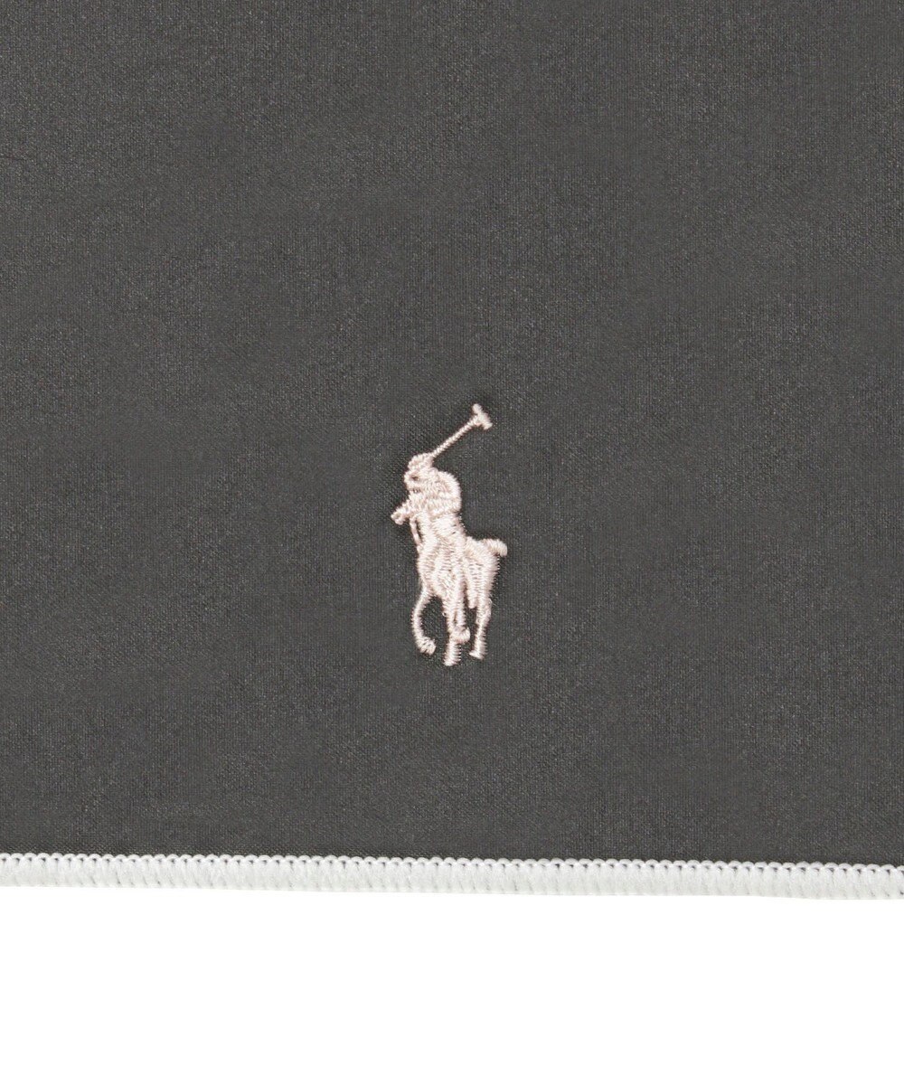 MOONBAT 【WEB限定/遮光率100%/遮熱/UV】POLO RALPH LAUREN（ポロ ラルフローレン）晴雨兼用日傘 無地 オーバーロック刺繍 長傘 