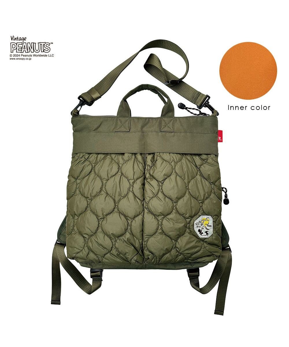 ROOTOTE 8407【スヌーピー】IP.セオルー.パフ.ピーナッツ-9R 