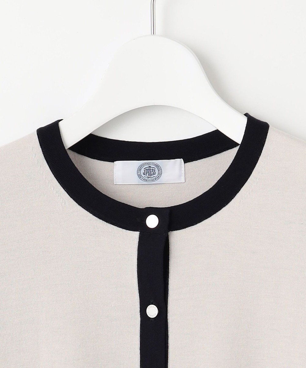 J.PRESS LADIES L 【洗える・ニットセット】TRIM TWIN ニット 