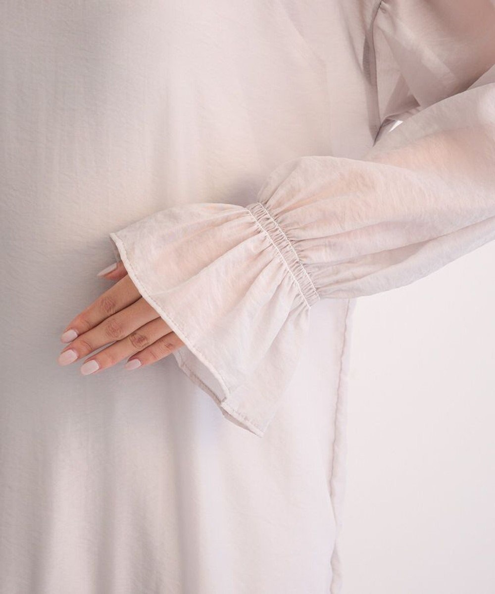 Green Parks ・Ｒａｉｌｍｅオーガンジーワンピース（インナーＯＰ 