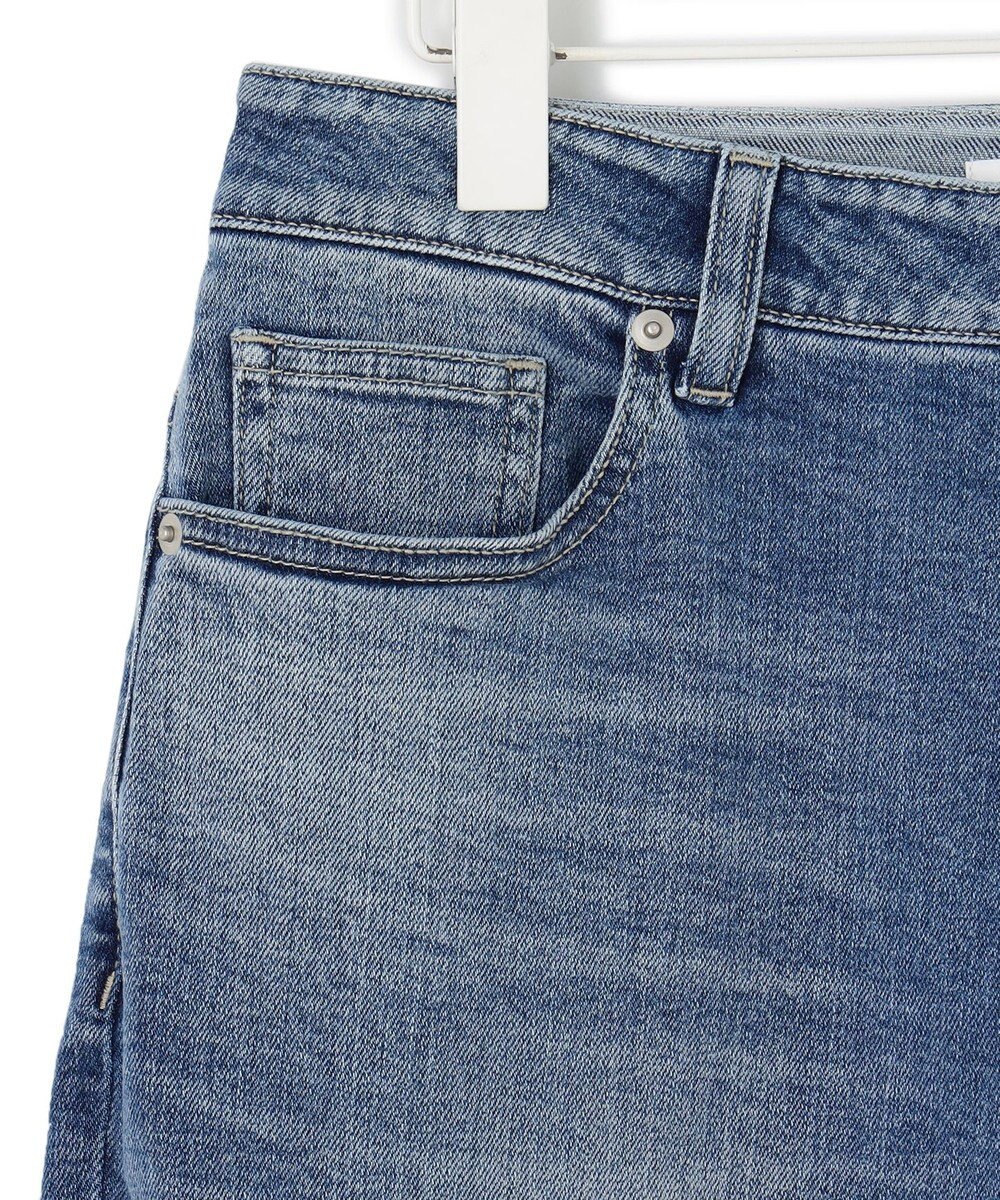 ICB 【WEB限定】【ICB×tamachan_style コラボ】スタイルアップ ワイドデニム 