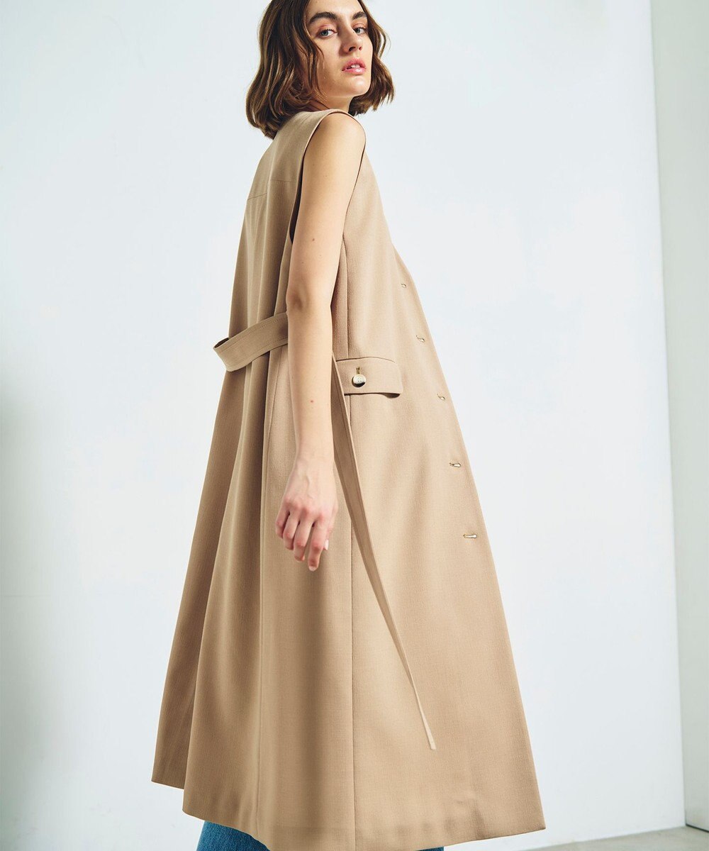 GRACE CONTINENTAL ストレッチスラブ3WAYコート 