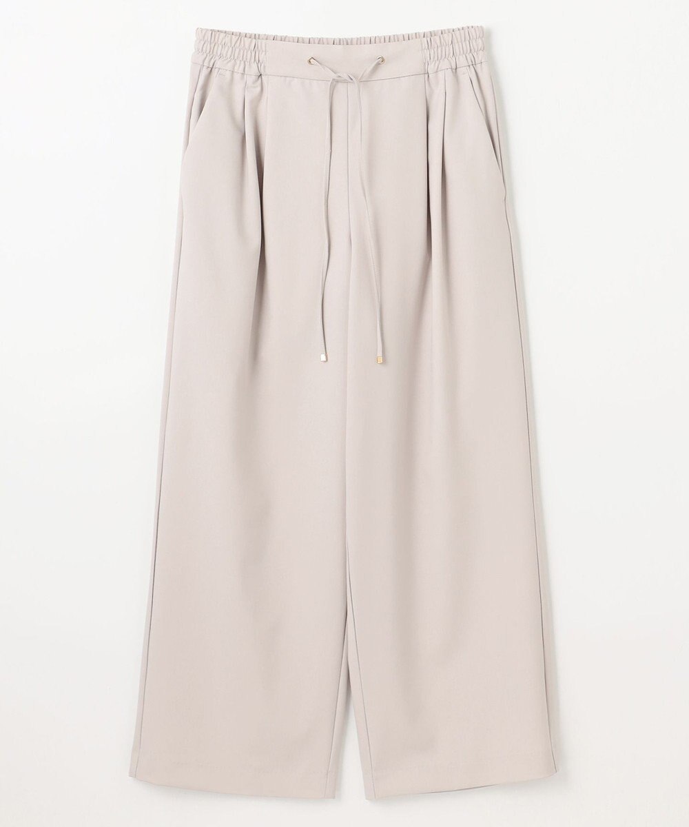 ANY 【ウエストゴム】イージーケアライトストレッチワイドパンツ 