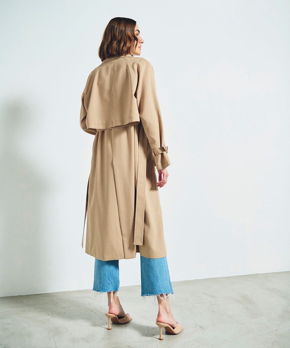 GRACE CONTINENTAL ストレッチスラブ3WAYコート 