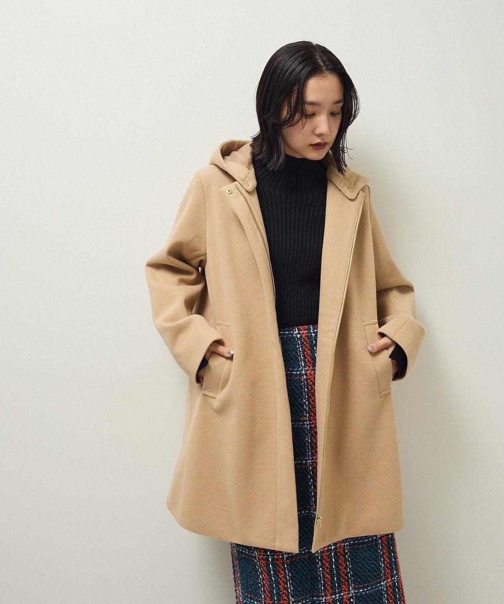 Green Parks ・Ｐｅｔｉｔ　Ｆｌｅｕｒ　ボトルネックリブニット 