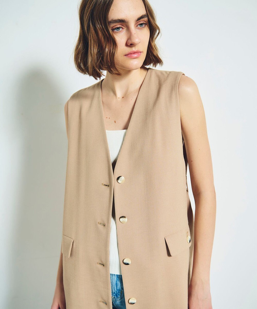 GRACE CONTINENTAL ストレッチスラブ3WAYコート 