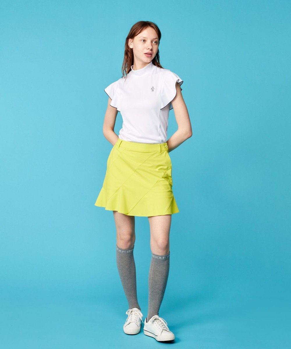 23区GOLF 一押しスカート【WOMEN】ASKIN フリルスカート UVケア 多機能で見た目も華やか 