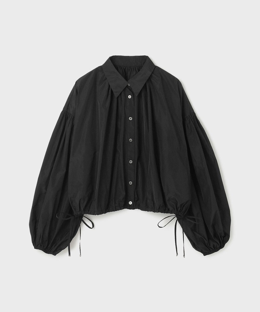 GRACE CONTINENTAL タフタギャザーシャツ 