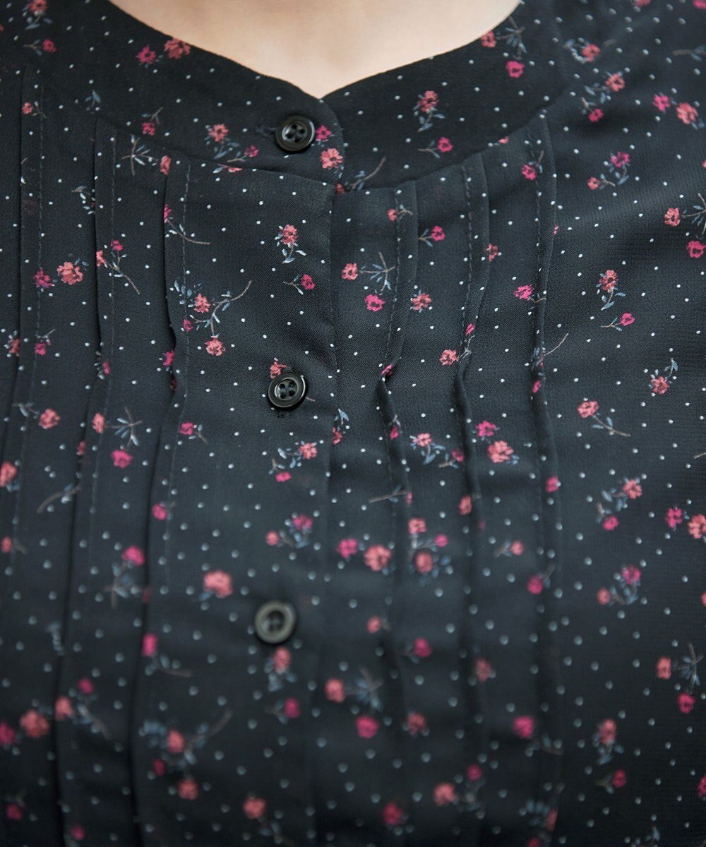 Tiaclasse L 【新色追加】フレアスリーブワンピース 