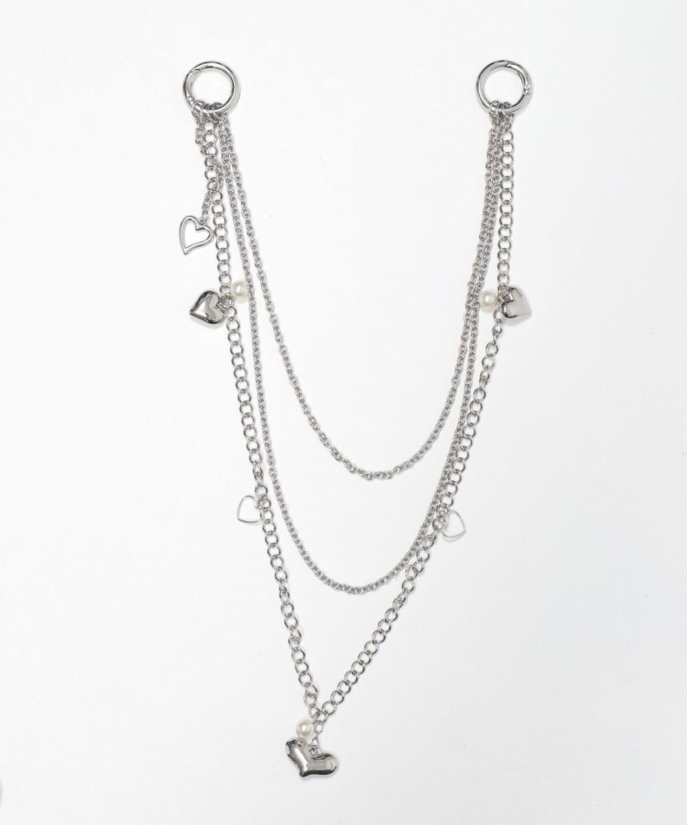 WEGO LパールMIXチャームウォレットチェーン 