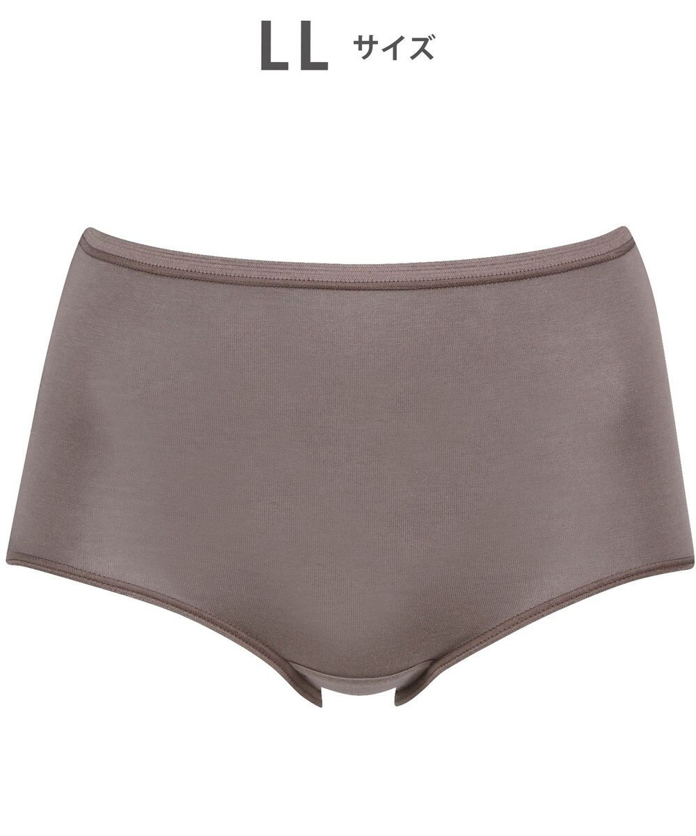 WACOAL ショーツ はきこみ丈ふかめ オーガニックコットン混(本体) 超長綿を使用(本体) 【ボディスエード】 レディース PPC301 /ワコール 