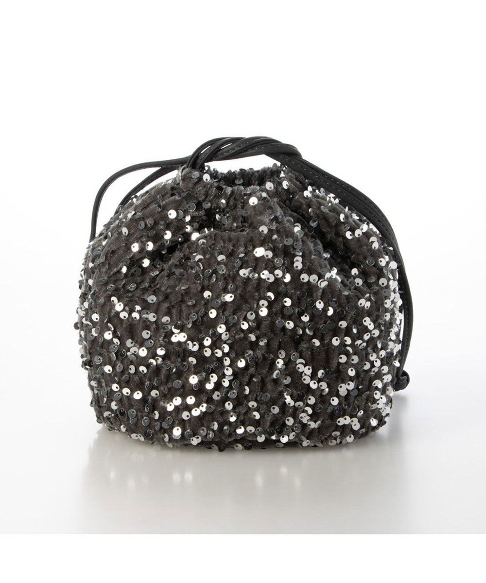 UNBILLION cachecache ベルベットスパンコールドロストバッグ 