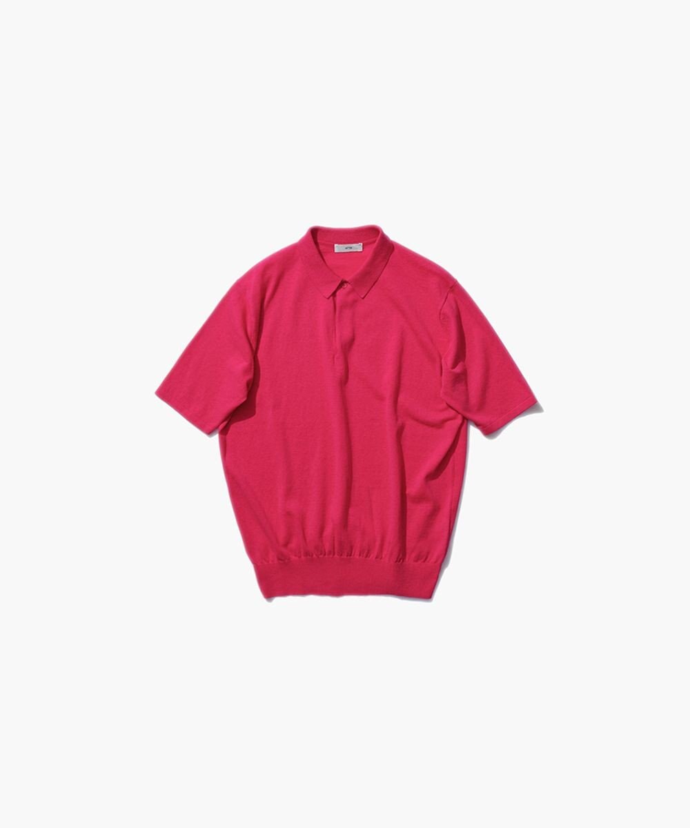 ATON RECYCLED FRESCA COTTON | ポロシャツ 