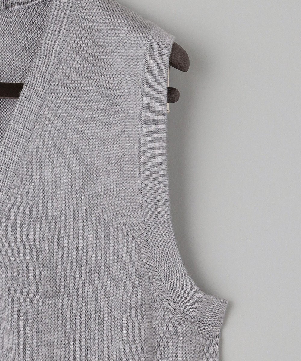 GOTAIRIKU 【ベーシックニット】ハイゲージニットベスト 