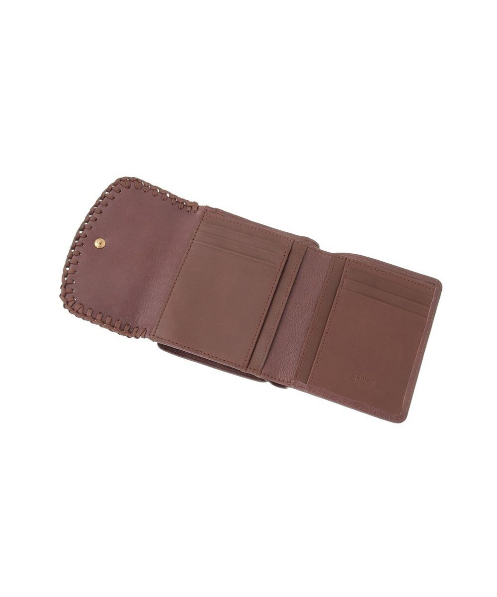 genten ウールシープソフト 二つ折り財布 