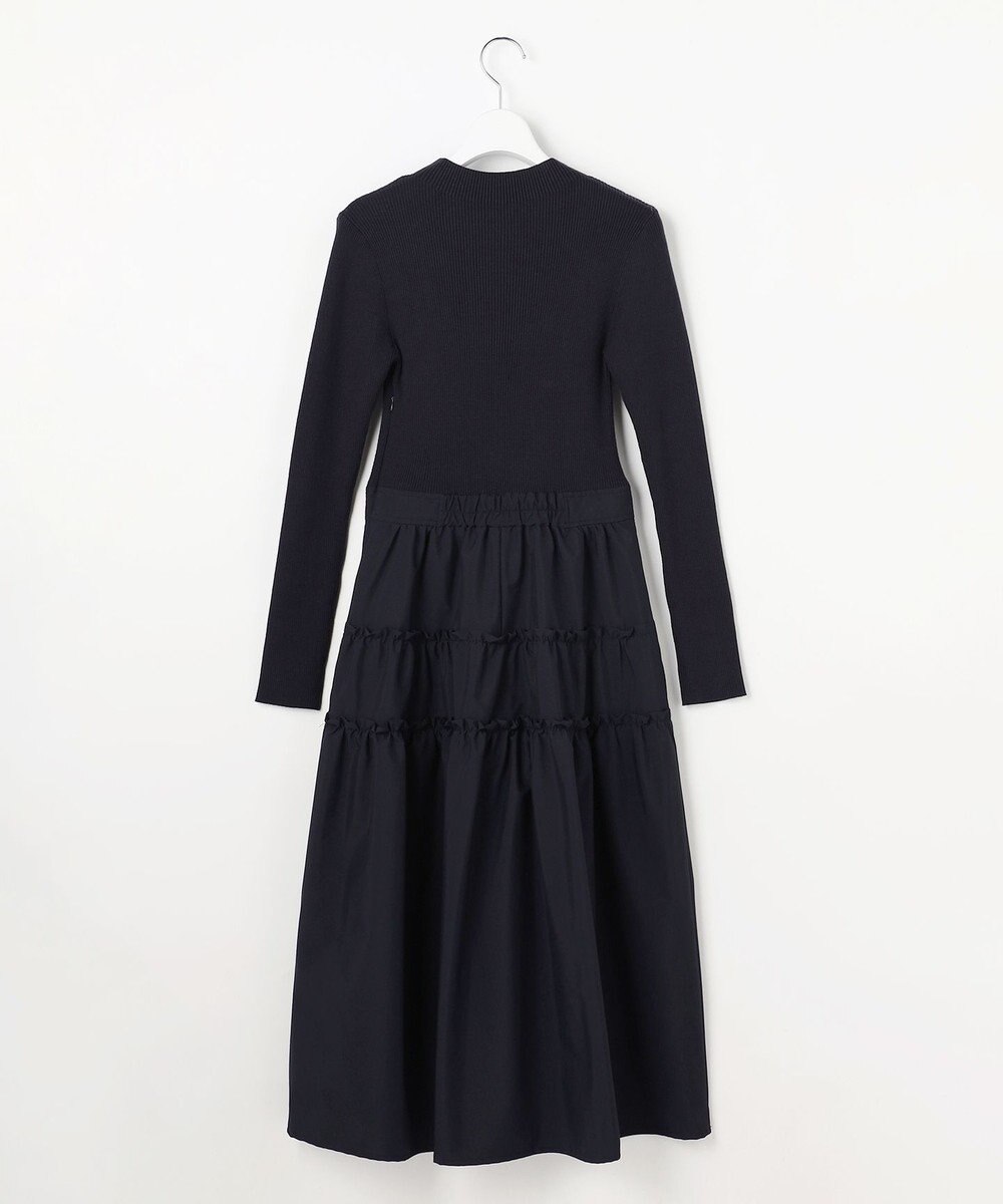 Feroux ティアードスカートドッキング ワンピース 