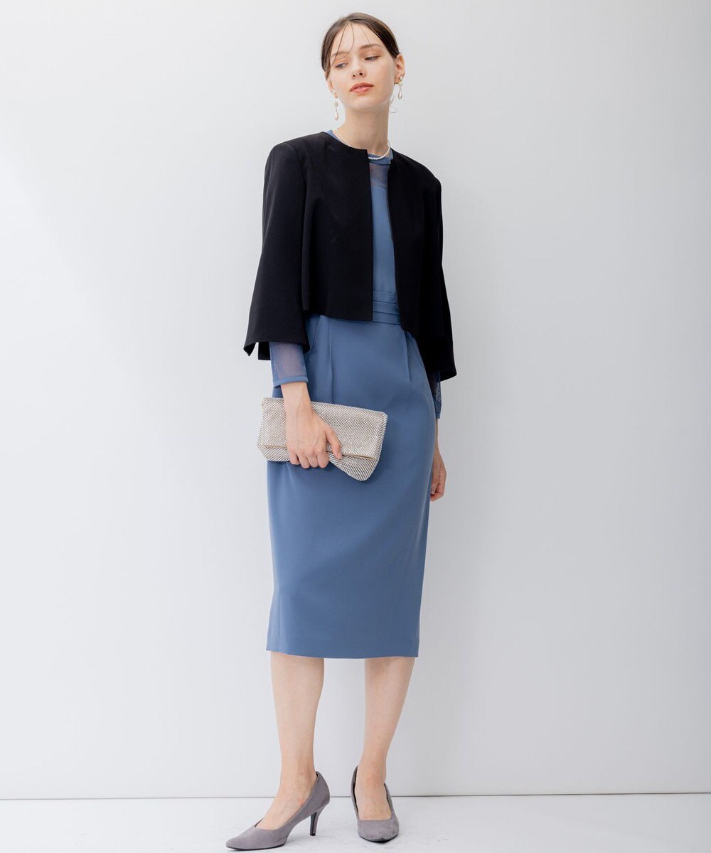 23区 【APPLAUDIR】ダブルクロス ドレス 