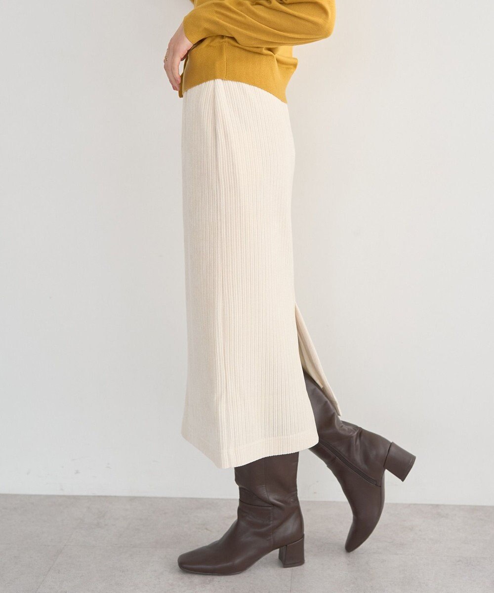 YECCA VECCA コーデュロイナロースカート 