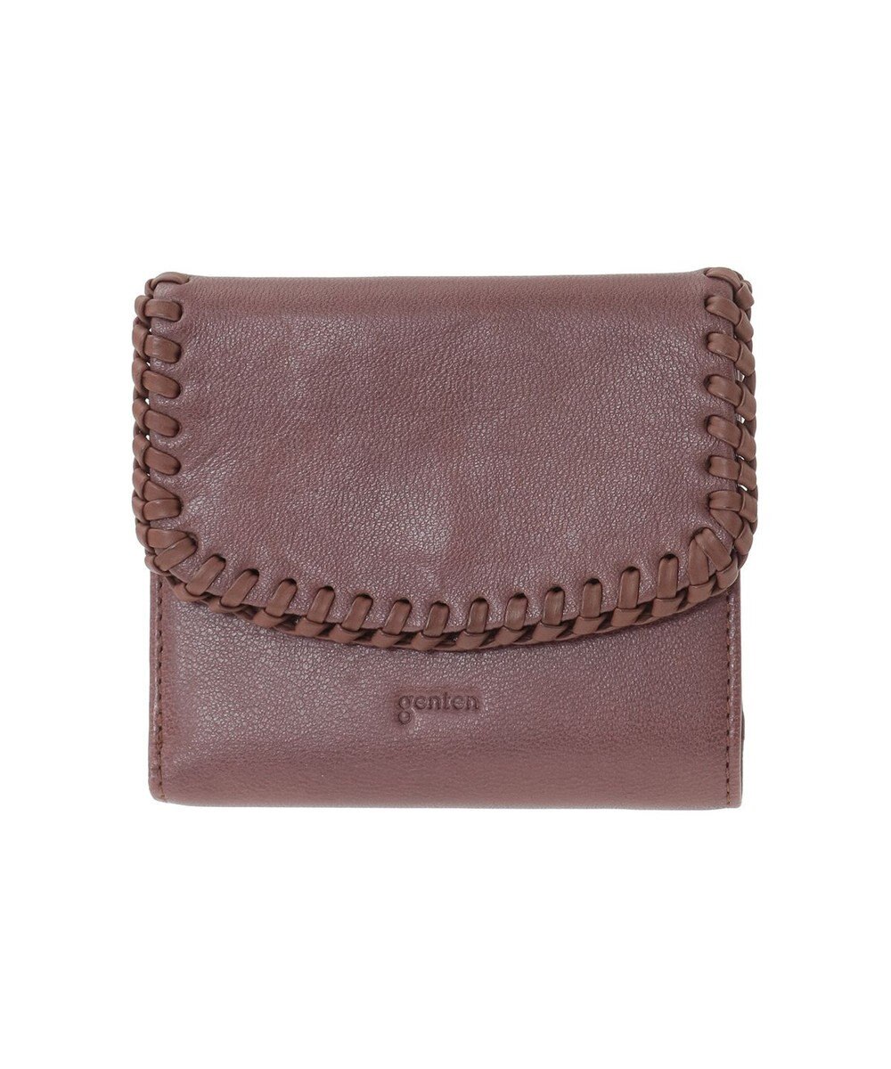 genten ウールシープソフト 二つ折り財布 