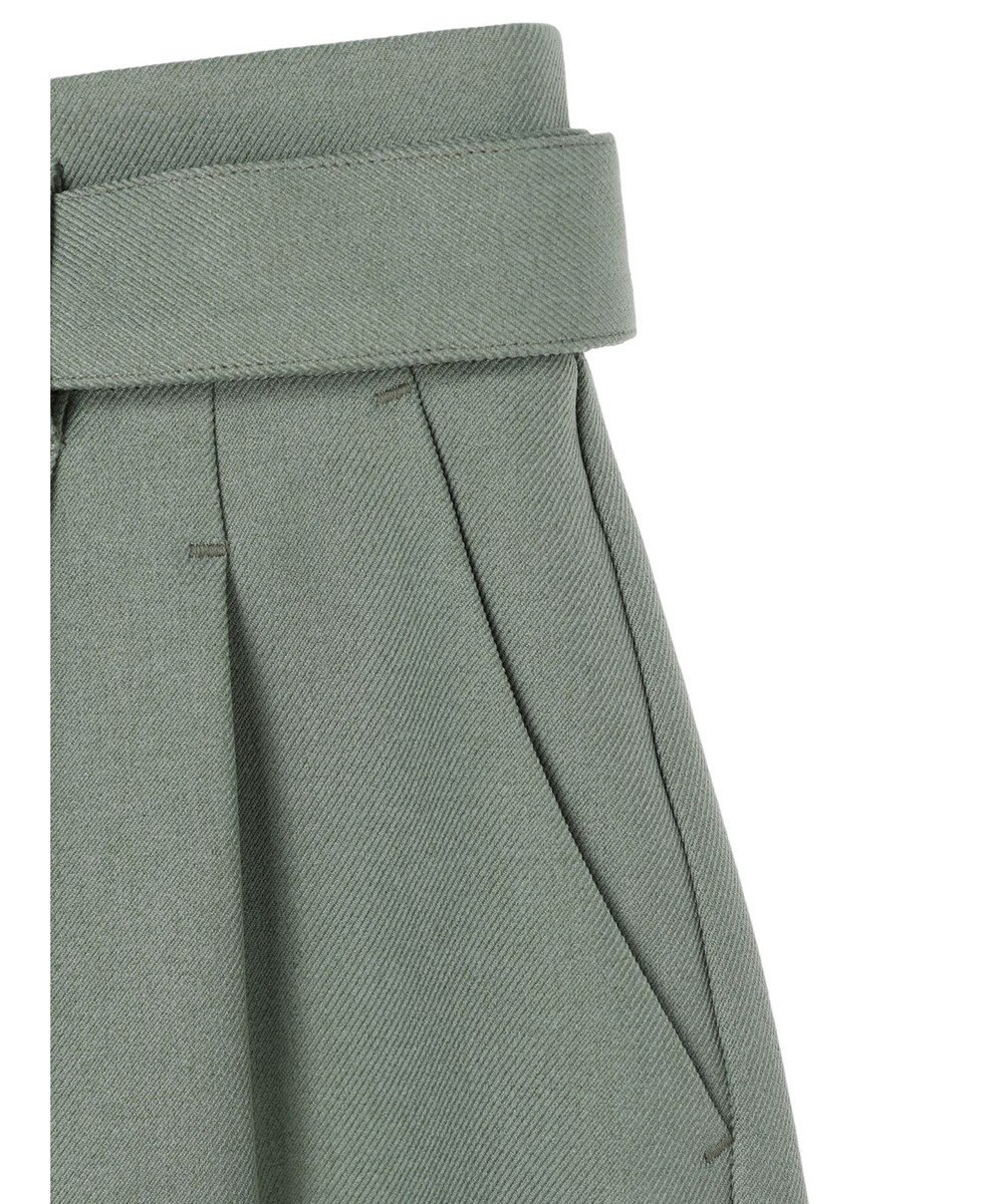 earth music&ecology ベルト付きショートパンツ 