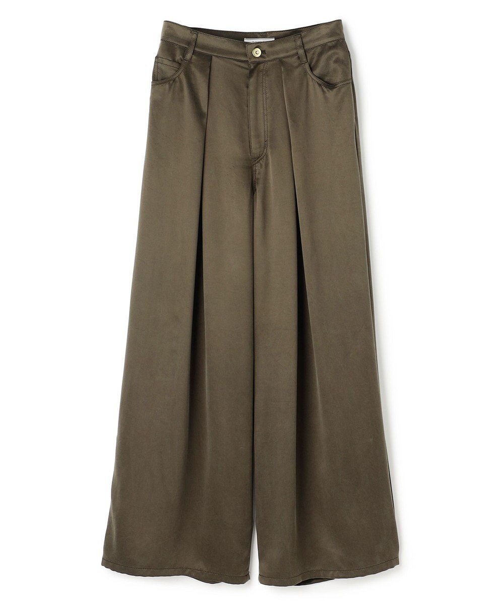 BEIGE， FRANKLIN / ドレープタックワイドパンツ 