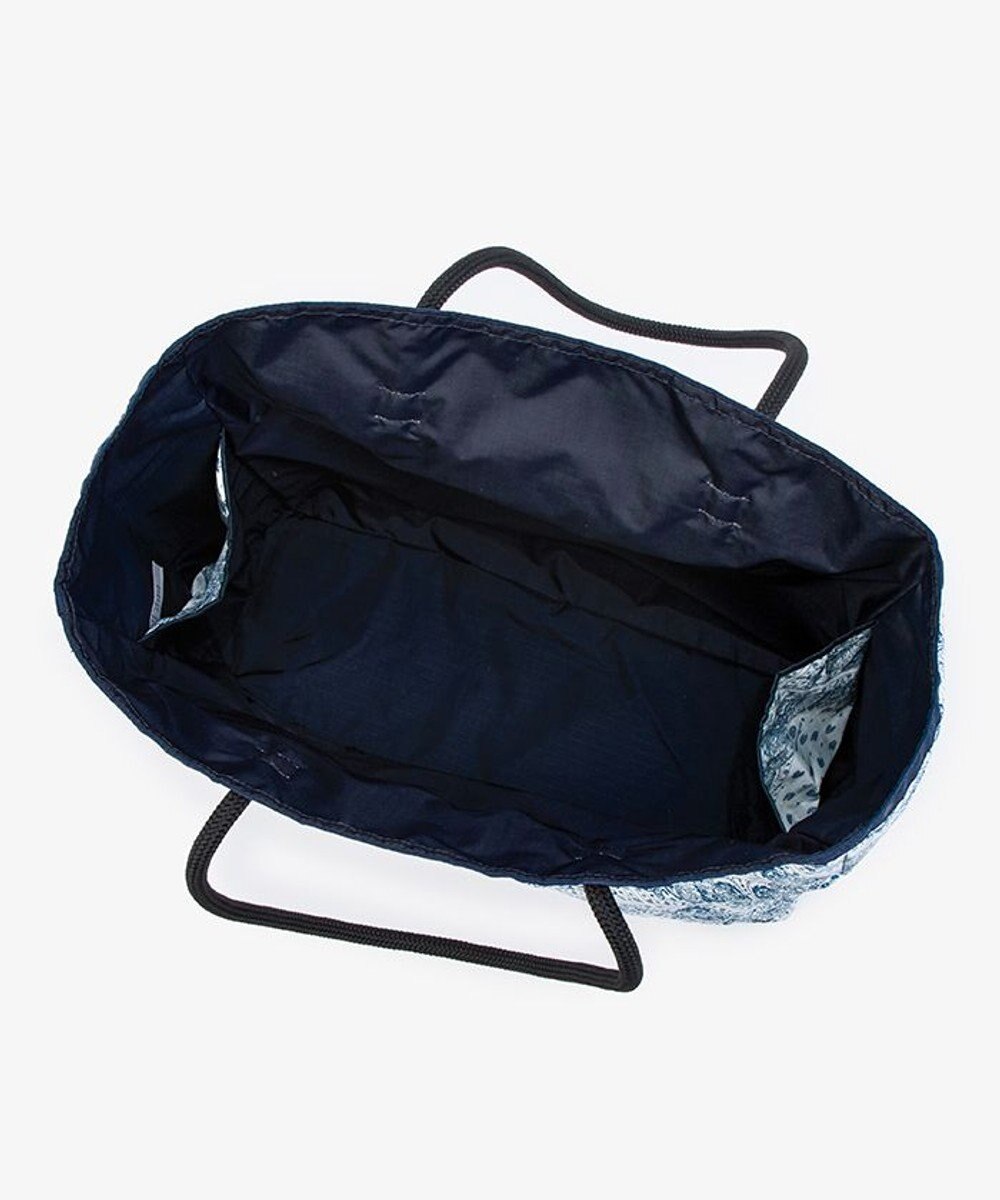 LeSportsac LARGE 2 WAY TOTE/バンダナブリーズ/ディープシーブルー 