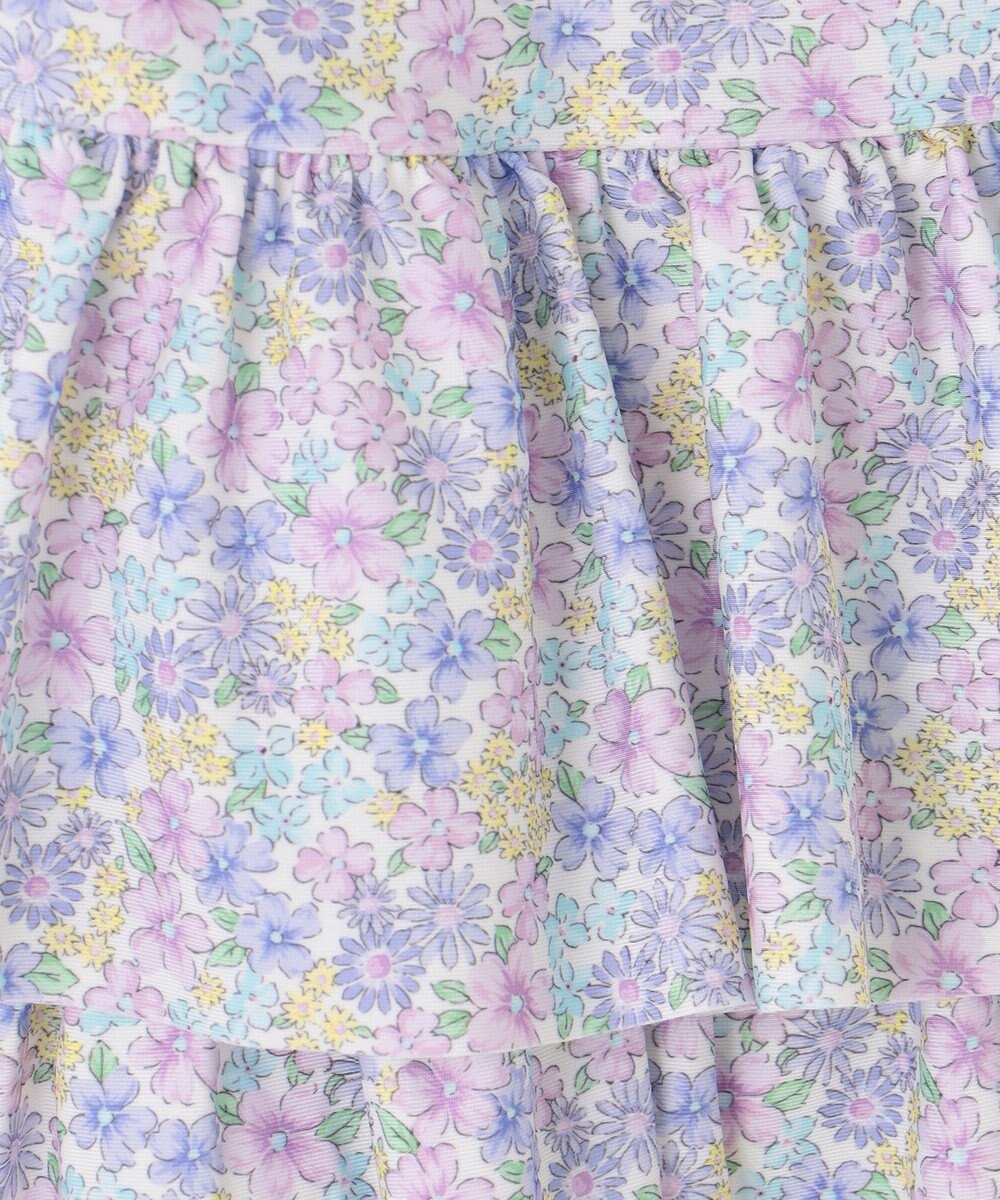 ANY KIDS 総柄 フリル ワンピース 水着 