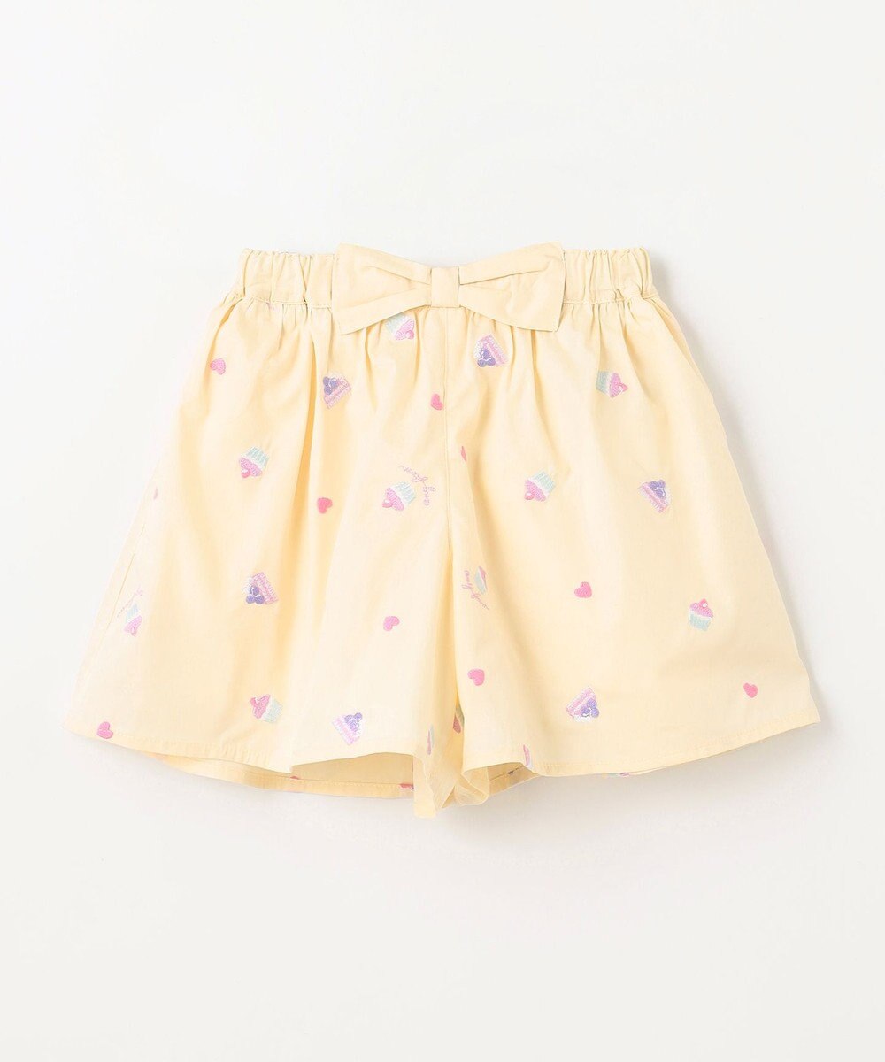 ANY KIDS 総柄刺繍 キュロット 