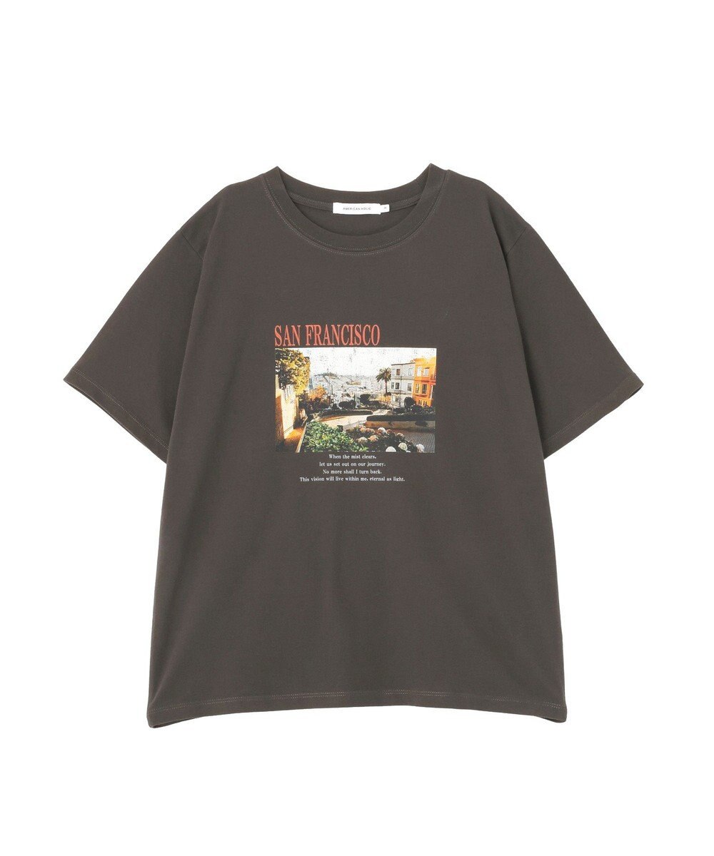 AMERICAN HOLIC SANFRANCISCO ロゴ＆フォトTシャツ 