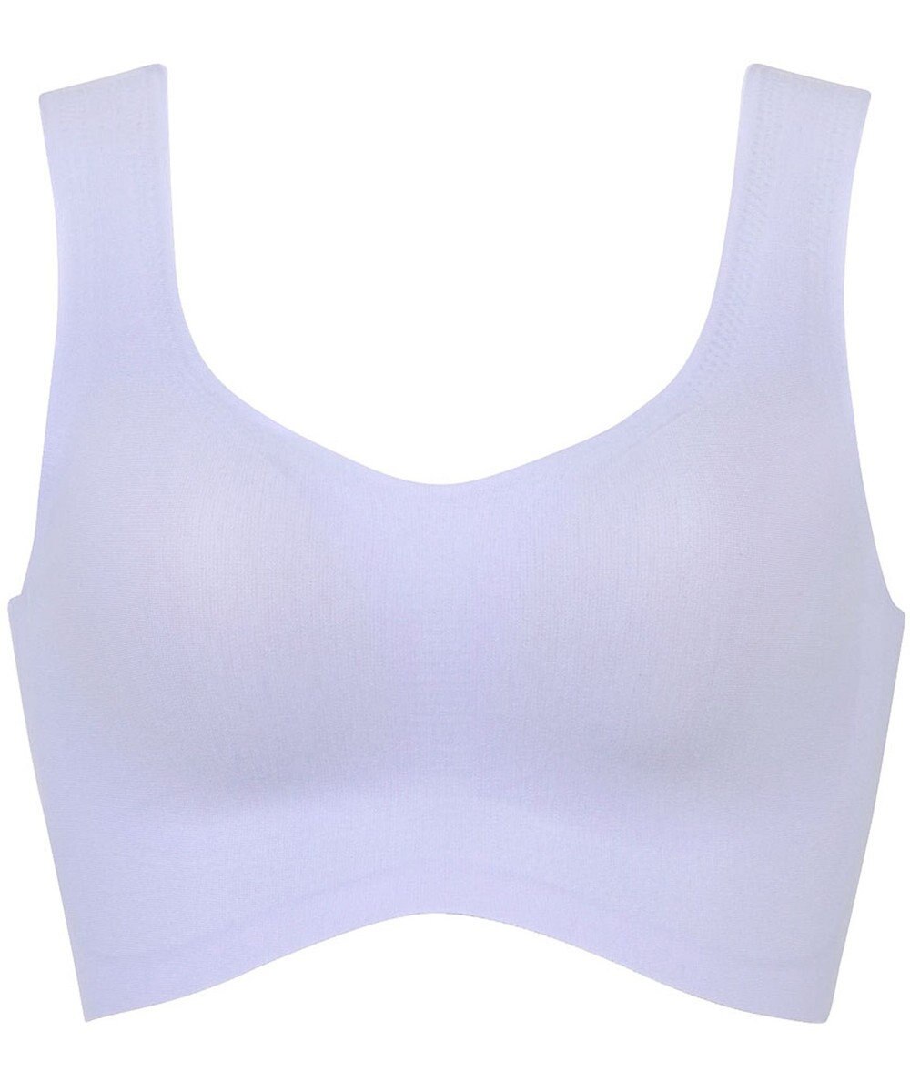 Wing ノンワイヤーブラ 【綿の贅沢】 綿混素材 ラクなのにきれい ハーフトップ KB1031 ウイング／ワコール 