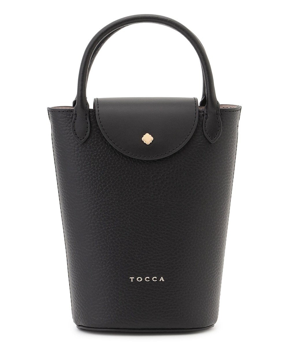 TOCCA 【八木アリサさん着用】PETAL SILHOUETTE LEATHER POCHETTE ポシェット 