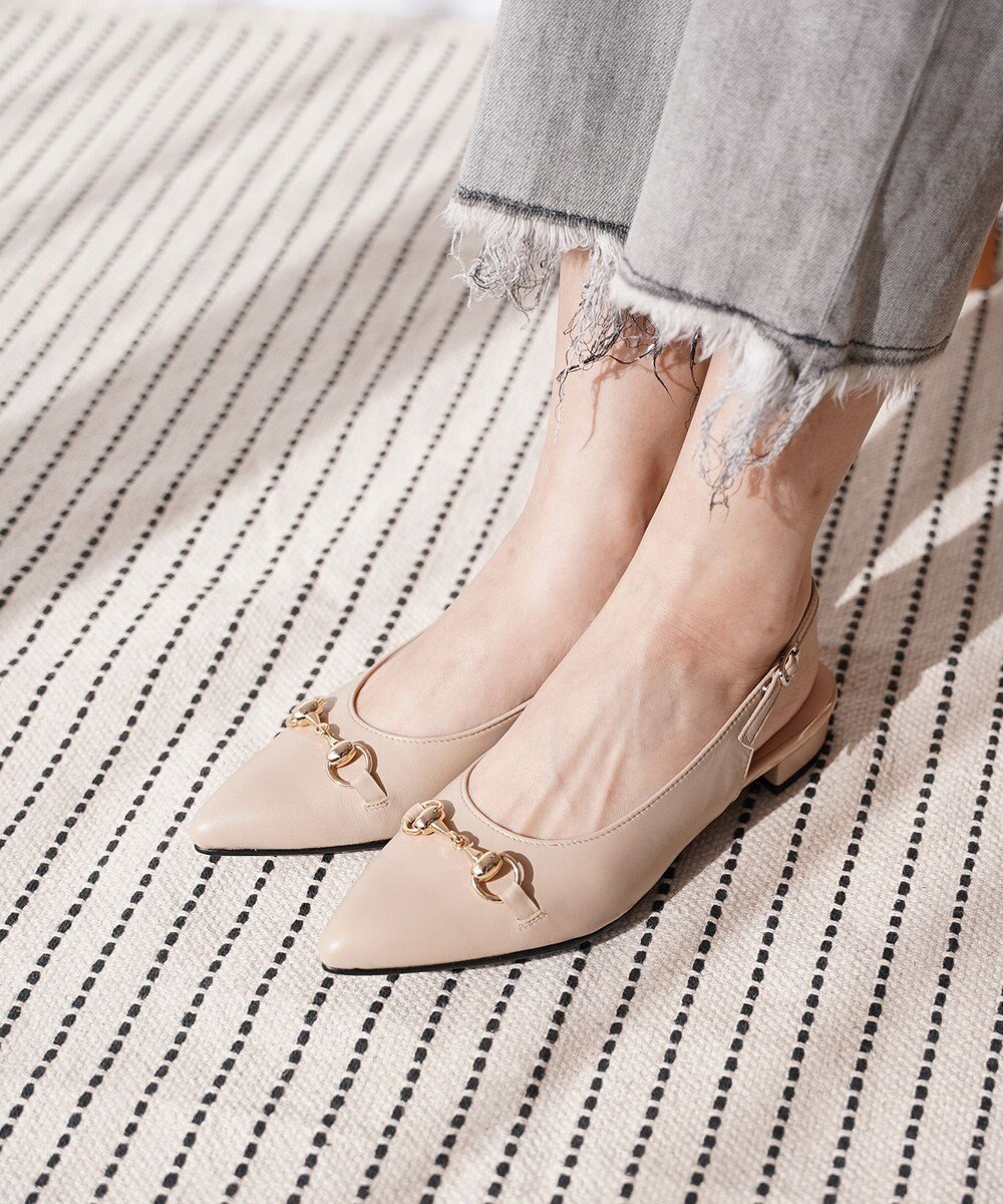 Pointer 日本製 本革ビット付きミュール 