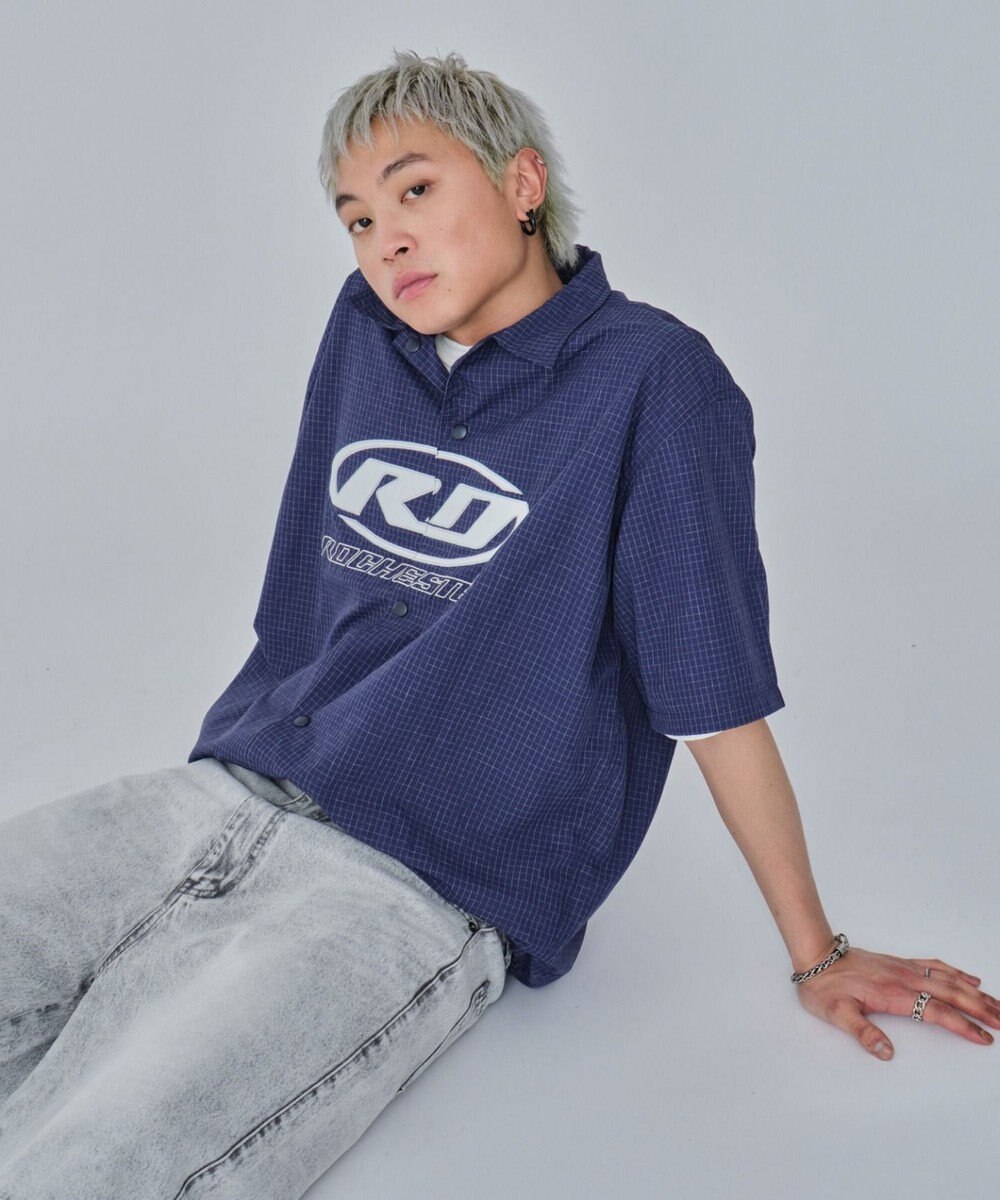 WEGO 【ユニセックス着用ITEM】リップストップグラフィックシャツ（SS） 