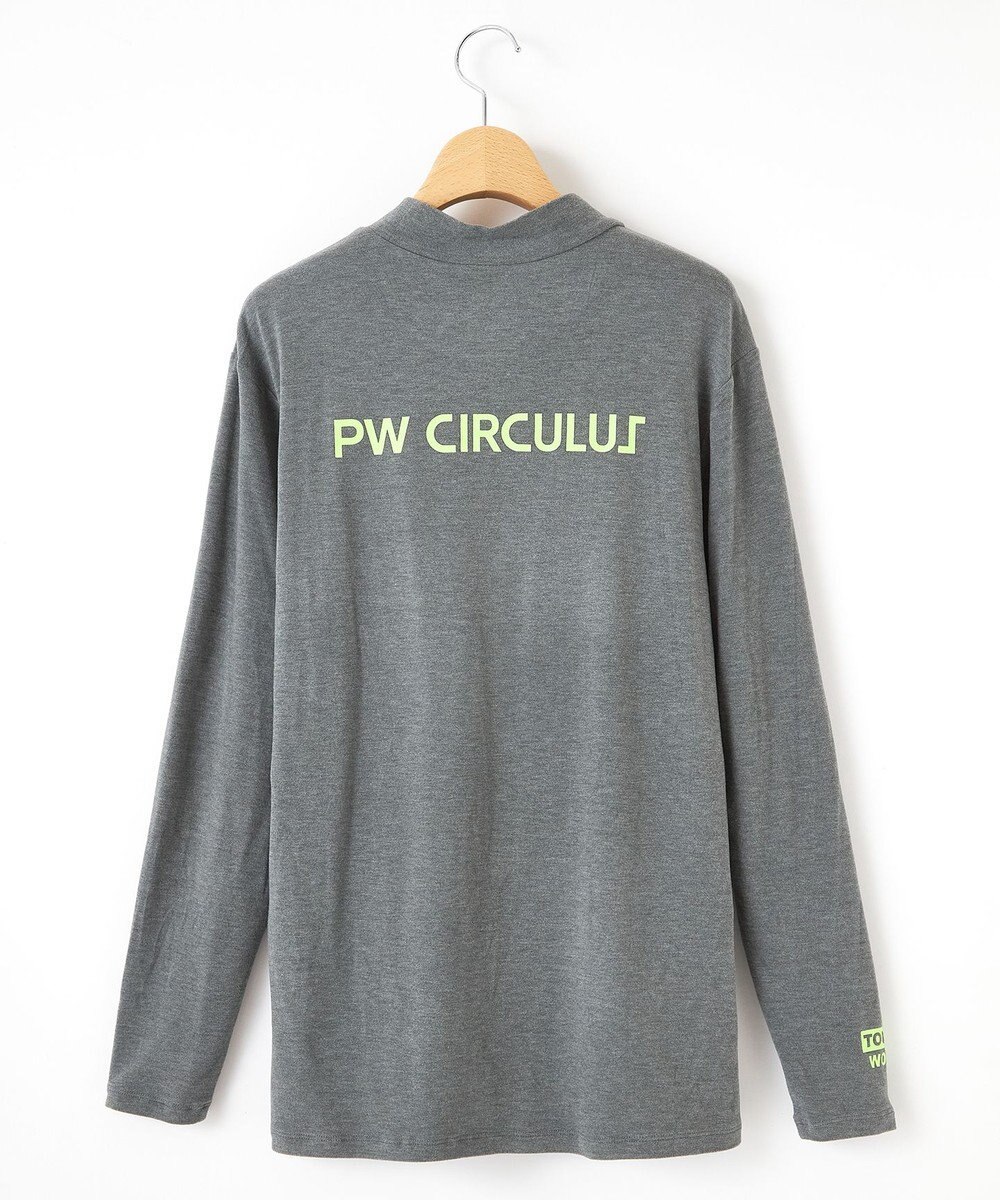 PW CIRCULUS 【MEN】【吸湿発熱】ウォーム モックネック カットソー 